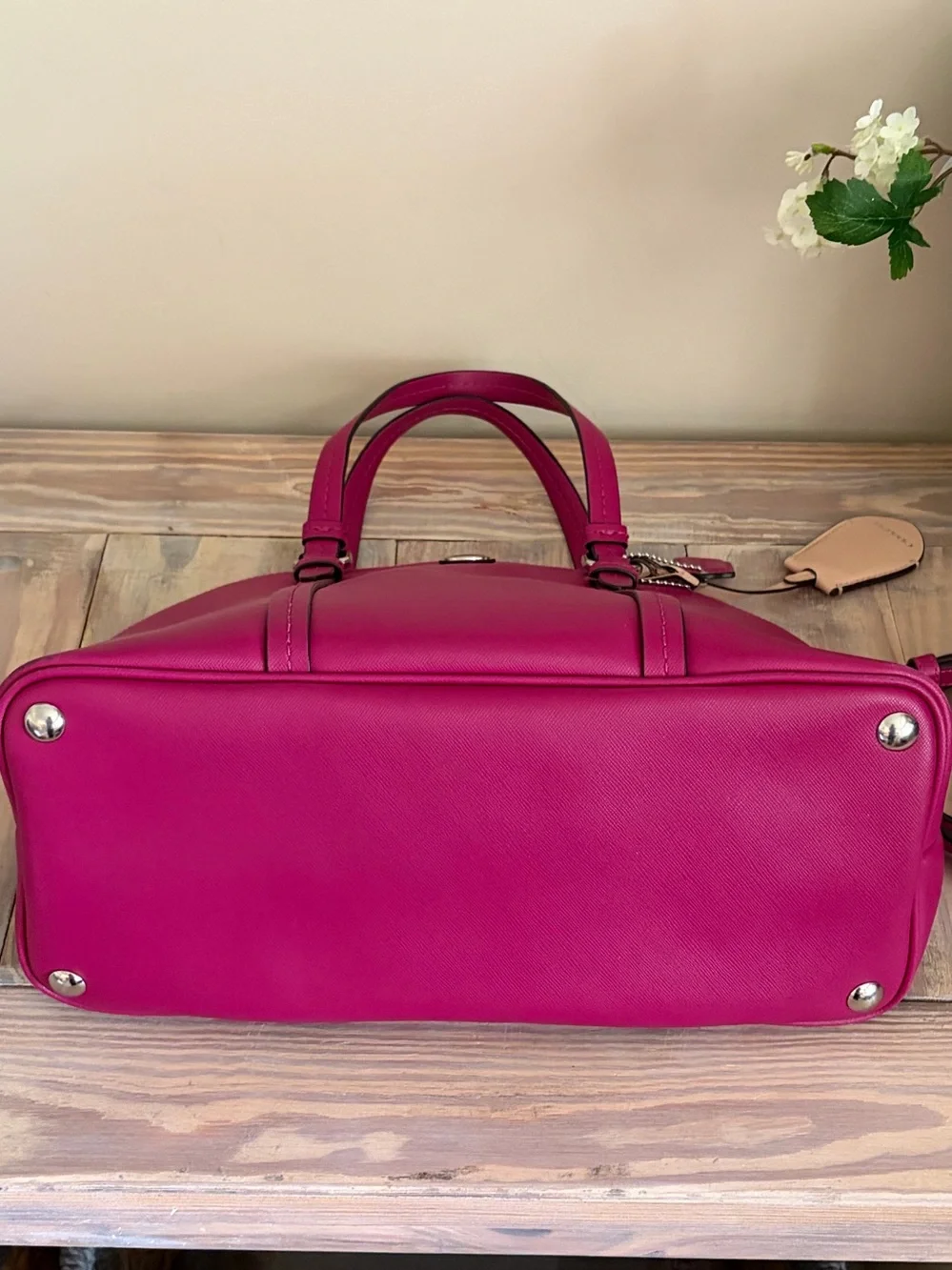 Coach magenta peyton